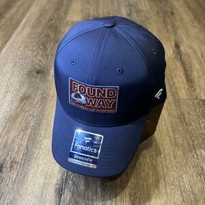 Colorado Avalanche Hat Adult Blue Stretch Fit L/XL Blue 2022 Stanley‎ Cup Patch